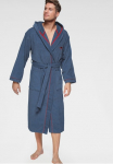 KangaROOS Chalatas &raquo;Luke ideal dėl pirtis & Spa Hotelbademantel Morgenmantel&laquo; 1 Stk. dėl Moterims & Herren chalatas po maudymosi su gobtuvas & LogostickereiS-2XL