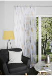 HOME WOHNIDEEN Užuolaidos &raquo;PAOLO&laquo; Kr&auml;uselband 1 Stk. dalys Kr&auml;uselbandschal ra&scaron;tuotas