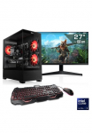 CSL Gaming-PC-Komplettsystem &raquo;AeroVision V24450&laquo; 27 &Prime; Intel&reg; Radeon RX 9070 XT 32 GB RAM 1.000 GB SSD