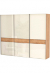OTTO home Spinta su stumdomomis durimis &raquo;Gala patogi su arba be veidrodis 272x65x224cm FSC-zertifiziert&laquo; su 9 lentyna ir 3 Kleiderstangen UV lackiert kratzfest hochgl&auml;nzend Soft-Close Funktion