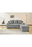 Jockenh&ouml;fer Gruppe Kampinė sofa &raquo;L-Form B: 191 cm&laquo; su miegojimo funkcija & Dėžutė patalynei Unser Dauertiefpreis