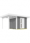 weka Sodo namelis &raquo;Designhaus 172 A&laquo; su Stogas