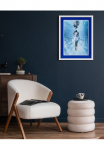queence Paveikslas su grotelės &raquo;Frau unter Wasser&laquo; paveikslas/nuotrauka von Frauen | Foto | Frau | Unterwasserwelt 1 Stk. dalys Plakatas su buntem Acrylglas Passepartout
