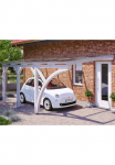 Skanholz Stoginė automobiliui &raquo;Eifel&laquo; Leimholz 276 cm wei&szlig;