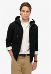 Superdry Megztinis su gobtuvu &raquo;ESSENTIAL LOGO ZIP bliuzonas HB&laquo; Baumwollmischung siauras forma