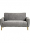 ATLANTIC home collection Dvivietė sofa &raquo;Moby&laquo; su spyruoklės kleiner krep&scaron;ys ir in modernem Cordbezug