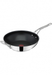 Tefal Wok keptuvė &raquo;Jamie Oliver Cook's Classic Wok keptuvė Induktion&laquo; Nerūdijančio plieno 1 Stk. dalys Thermo-Signal bei idealer Brattemperatur Antihaftversiegelung