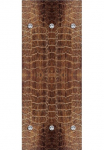 queence Prie&scaron;kambario kabykla &raquo;Lederoptik&laquo; su 6 Kabliukas 50 x 120 cm