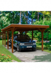 Skanholz Stoginė automobiliui &raquo;Spessart&laquo; Leimholz 291 cm braun