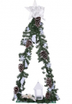 Myflair M&ouml;bel & Accessoires Dekoratyvinė eglutė Weihnachtsdeko su 70 warmwei&szlig;en LED's auk&scaron;tis ca. 127 cm