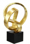 I.GE.A. Dekoratyvinė figurėlė &raquo;Moderne Deko Skulptur&laquo; Ornamente Statue dekoracija Figūrėlė Geschenkidee silber