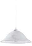 EGLO Pakabinamas &scaron;viestuvas &raquo;ALBANY&laquo; E27 1 Stk. wei&szlig; / &Oslash;35 x H110 cm / exk. 1 x E27 (je max. 60W) / Valgomojo stalas / K&uuml;che