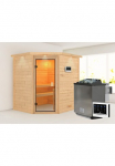 Karibu Pirtis &raquo;Mia (Fronteinstieg)&laquo; Ofen 9 kW Bio externe Strg easy