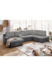 Home affaire Sofa &raquo;F&ouml;hr U-Form&laquo; patogi su miegojimo funkcija
