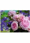 Artland Stiklinis paveikslas &raquo;Rosen ir Glockenblumen&laquo; gėlės 1 Stk. dalys in padėties dydžiai