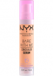 NYX PROFESSIONAL MAKEUP Concealer &raquo;Bare With Me Concealer Serum&laquo; mittlere Deckkraft kaschiert rote arba entz&uuml;ndete Hautstellen