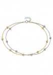 Aniston JEWELRY & WATCHES Aniston JEWELRY & Laikrodis grandinėlė ant kojos &raquo;Schmuck Dovanų Fusskettchen su Kugeln bicolor&laquo;