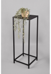 MIRRORS AND MORE Pristatomas stalas &raquo;Veronika&laquo; schwarzes Metallgestell