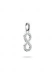 THOMAS SABO Pakabukas &raquo;Charm Infinity-Zeichen Unendlichkeitsschliefe - Connect&laquo; su Zirkonia (synth.)