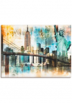 Artland Paveikslas &raquo;New York Skyline Collage IV&laquo; Amerika 1 Stk. dalys kaip Paveikslas ant drobės Plakatas in verschied. dydžiai