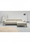 Home affaire Kampinė sofa &raquo;Ecksofa Claya L-Form Kopfteilverstellung plotis 258 cm&laquo; Moderne Steppung &scaron;velnus Polsteraufbau & saugroboterfreundliche auk&scaron;tis