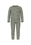 Name It Pižama &raquo;NMMNIGHTSET AGAVE GREEN DINO RIB NOOS&laquo; rinkinys 2 dalys im puo&scaron;nus Dino-Alloverprint
