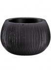 Prosperplast Vazonas gėlėms &raquo;"Beton Bowl" i&scaron; schwarzem Kunststoff&laquo; &Oslash;29cm x H195cm