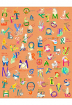 Komar Tapetai &raquo;Digitaldruck Vlies - Animals A-Z - Gr&ouml;&szlig;e 200 x 250 cm&laquo; ra&scaron;tuotas glatt Wohnzimmer miegamojo kambario baldai