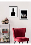 queence Paveikslas &raquo;Ella&laquo; gėlės | Foto | Pflanzen | Pflanzenbilder 1 Stk. dalys HD Premium Poster-Druck ir Holzrahmen