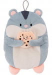 Nici &Scaron;ildyklė &raquo;mymochi Hamster Shai su Cookie 300 ml 30 cm&laquo; 2in1 - Mink&scaron;tas žaislas & &Scaron;ildyklė in einem; enth&auml;lt recyceltes audinys
