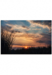 Artland Paveikslas ant drobės &raquo;Sonnenuntergang an der K&uuml;ste Ostsee&laquo; paveikslas/nuotrauka vom Sonnenuntergang & -aufgang 1 Stk. dalys ant Holzrahmen gespannt