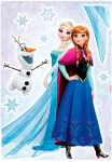 Komar Sienos lipdukai &raquo;Frozen Sisters - Gr&ouml;&szlig;e 50 x 70 cm&laquo; selbstklebend Sienų lipdukai vaikų kambario baldų komplektas