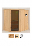 Karibu Pirtis &raquo;Swantje&laquo; rinkinys Ofen 36 kW Bio-Ofen externe Strg. easy