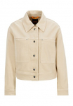 BOSS ORANGE Trumpas &scaron;varkas &raquo;Jelt-D Premium Damenmode&laquo; im Biker-Style cropped