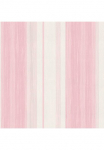 Art for the home Tapetai &raquo;Streifen&laquo; Streifen aufgesch&auml;umt Rosa/Weiss - 10m x 53 cm