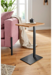 andas Pristatomas stalas &raquo;Coprosa&laquo; Ma&szlig;e (B/T/H): 32/43/65 cm i&scaron; Eichenholz FSC&reg; zertifiziert stabiles Metallgestell auk&scaron;tis 65 cm