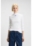 HUGO Blue Palaidinė ilgomis rankovėmis &raquo;Easy Longsleeve&laquo; su stačia apykakle
