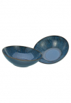 CreaTable Dubuo salotoms &raquo;Sea Breeze blau Dubuo salotoms 24 cm 2vnt. rinkinys&laquo; 2 Stk. i&scaron; Steinzeug Reaktive intensiv leuchtende Spezialglasur