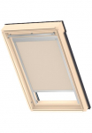 VELUX Verdunklungsrollo &raquo;DBL P08 4230&laquo; verdunkelnd Verdunkelung be Bohren in F&uuml;hrungsschienen alufarbene F&uuml;hrungsschienen & Rankena