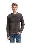 TOM TAILOR Megztinis im Streifen-Look