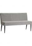 OTTO home Mink&scaron;tas suoliukas &raquo;Lenzrose&laquo; Esszimmerbank suolas su Taschenfederkern schwarzes Metallgestell plotis 142 cm