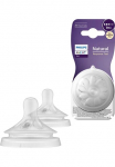Philips AVENT Flaschensauger &raquo;Natural Response SCY963/02&laquo; 2 vienetai su Anti-colic-Ventil mittlere Durchflussrate