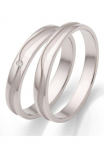 Firetti Vestuvinis žiedas &raquo;Schmuck Dovanų Hochzeit Ehering "LIEBE"&laquo; patogi su arba be Zirkonia (synth.)