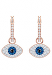 Swarovski Pora auskarai &raquo;Symbolica B&ouml;ser Blick magisches Auge&laquo; su &reg; Kristall Einh&auml;nger abnehmbar