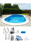 my POOL BWT My baseinas BWT Baseinas &raquo;POWER BxLxH: 360x737x120 cm&laquo; in 2 Folienfarben erh&auml;ltlich ir Baseino valymo robotas POWER ONE4ALL