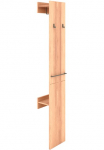 Musterring Kabykla &raquo;Sorrent prie&scaron;kambario kabykla lentyna massiv Eiche&laquo; Flurgarderobe B 38 / H 194 / T 23 cm su Lentyna & Kabliukas