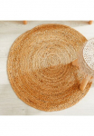 LUXOR living Kilimas &raquo;Mamda 2 Juteteppich&laquo; ovali 4 mm auk&scaron;tis Flachgewebe handgeflochten Flecht Design Naturfaser Boho-Style