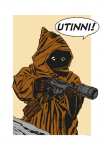 Komar Paveikslas &raquo;Star Wars Classic Comic Quote Java&laquo; Star Wars 1 Stk. dalys paveikslas zur dekoracija im vaikų kambario baldų komplektas - be grotelės