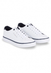 Tommy Hilfiger Sportbačiai &raquo;TH HI VULC CORE LOW LEATHER ESS&laquo; Sportinio stiliaus batai pusbačiai Suvarstomi batai su intarpas an der Ferse