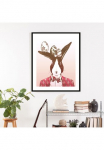 queence Paveikslas &raquo;Aferno&laquo; naminiai gyvūnai | Kunst | Ostern 1 Stk. dalys su grotelės wei&szlig;